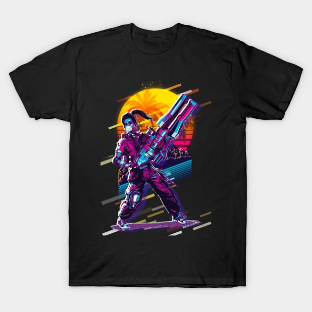 Rampart Apex Legends T-Shirt by DIY Kulon Progo 